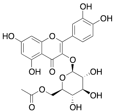 Quercetin-3-O-β-D-glucopyranosyl-6"-acetate