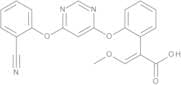 (E)-2-(2-((6-(2-Cyanophenoxy)pyrimidin-4-yl)oxy)phenyl)-3-methoxyacrylic Acid