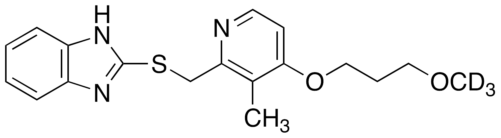 Rabeprazole-d3 Sulfide