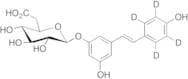 Resveratrol-2',3',5',6'-d4 3-O-β-D-Glucuronide