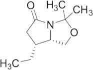 (7R,7aS)-7-Ethyl-3,3-dimethyl-hexahydropyrrolo[1,2-c][1,3]oxazol-5-one