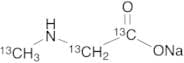 Sarcosine Sodium Salt-13C3
