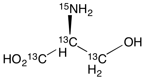 L-Serine -13C3,15N