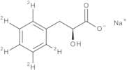 Sodium L-3-Phenyl-d5-lactate