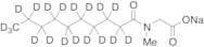 Sodium N-Decanoylsarcosinate-d19
