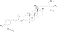 (3β,5α)-Stigmastan-3-yl 3-(4-hydroxy-3-methoxyphenyl)-2-propenoate