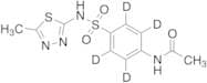 Sulfamethizole-d4 N4-Acetate
