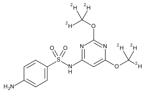 Sulfadimethoxine-d6