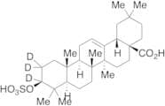 (3β)-3-(Sulfooxy)olean-12-en-28-oic Acid-d3