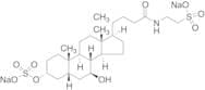 3-Sulfo-tauroursodeoxycholic Acid Disodium Salt
