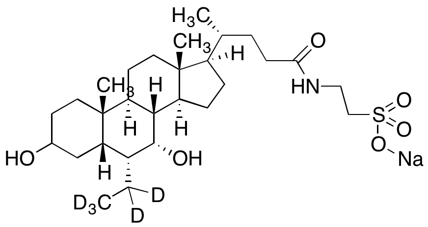 Tauro 6-Ethlchenodeoxycholic Acid-d5 Sodium