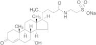 Tauro 7α-Hydroxy-3-oxo-chol-4-en-24-oic Acid Sodium Salt