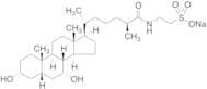 Tauro-(25S)-3α,7α-dihydroxy-5β-cholestan-26-oic Acid Sodium Salt