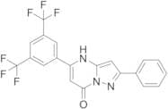5-[3,5-bis(Trifluoromethyl)phenyl]-2-phenylpyrazolo[1,5-a]pyrimidin-7(4H)-one