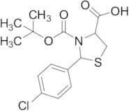 3-(tert-Butoxycarbonyl)-2-(4-chlorophenyl)-1,3-thiazolane-4-carboxylic Acid