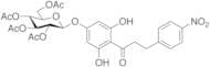 4’-O-(β-D-2”,3”,4”,6”-Tetraacetyl-glucopyranosyl)-4-nitrophloretin