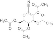 3,4,5,7-Tetra-O-acetyl-2,6-anhydro-D-lyxo-hept-2-enononitrile