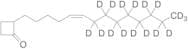 2-(5Z)-5-Tetradecen-1-yl-cyclobutanone-D17