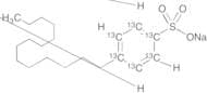 4-Tetradecylphenyl-13C6 1-Sodium Sulfonate