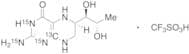 (6R)-Tetrahydro-L-biopterin-15N3,13C1 Triflate