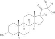 5β-Pregnan-3α,21-diol-20-one-17α,21,21-d3