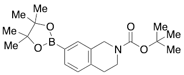 7-(4,4,5,5-Tetramethyl-[1,3,2]dioxaborolan-2-yl)-3,4-dihydro-1H-isoquinoline-2-carboxylic Acid ter…