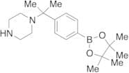 1-(2-(4-(4,4,5,5-tetramethyl-1,3,2-dioxaborolan-2-yl)phenyl)propan-2-yl)piperazine