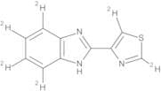 4-(1H-Benzo[d]imidazol-2-yl-4,5,6,7-D₄)thiazole-2,5-D₂