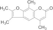 2,​3,​5,​9-​Tetramethyl-​7H-​furo[3,​2-​g]​chromen-​7-​one