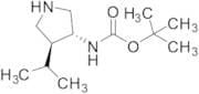 Tert-butyl ((3R,4S)-4-isopropylpyrrolidin-3-yl)carbamate
