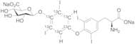 Thyroxine-13C6 4'-O-β-D-Glucuronide Disodium Salt