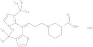 Tiagabine-methyl-d6 Hydrochloride