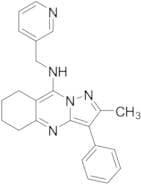 5,6,7,8-Tetrahydro-2-methyl-3-phenyl-N-(3-pyridinylmethyl)pyrazolo[5,1-b]quinazolin-9-amine
