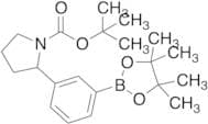 2-[3-(4,4,5,5-Tetramethyl-[1,3,2]dioxaborolan-2-yl)phenyl]pyrrolidine-1-carboxylic acid tert-butyl…