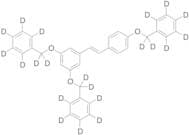 (E)-3,5,4'-Tribenzyloxystilbene-d21