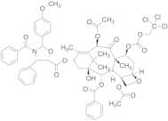 7-{[(2,2,2,-Trichloroethyl)oxy]carbonyl} Baccatin III (4S, 5S)-3-Benzoyl-2-(4-methoxyphenyl)-4-phe…