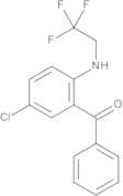 2-(2,2,2-Trifluoroethylamino)-5-chlorobenzophenone