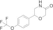 6-[4-(Trifluoromethoxy)phenyl]-3-morpholinone