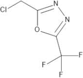 5-(Trifluoromethyl)-2-(chloromethyl)-1,3,4-oxadiazole (>90%)