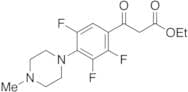 2,3,5-trifluoro-4-(4-methyl-1-piperazinyl)-β-oxo-benzenepropanoic Acid