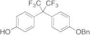 4-[2,2,2-Trifluoro-1-[4-(phenylmethoxy)phenyl]-1-(trifluoromethyl)ethyl]-phenol