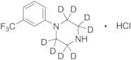 1-(α,α,α-Trifluoro-m-tolyl)piperazine-d8 Hydrochloride