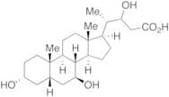 (3α,5β,7β)- 3,7,22-Trihydroxycholan-24-oic Acid