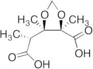 (2R,3R,4R)-2,3,4-Trimethyl-2,3-(methylenedioxy)pentanedioic Acid