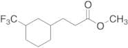 3-[3-(Trifluoromethyl)cyclohexyl]propanoic Acid Methyl Ester