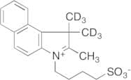 1,1,2-Trimethyl-3-(4-sulfobutyl)benz[e]indolium-d6 Inner Salt