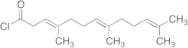4,8,12-Trimethyl-3,7,11-tridecatrienoyl Chloride