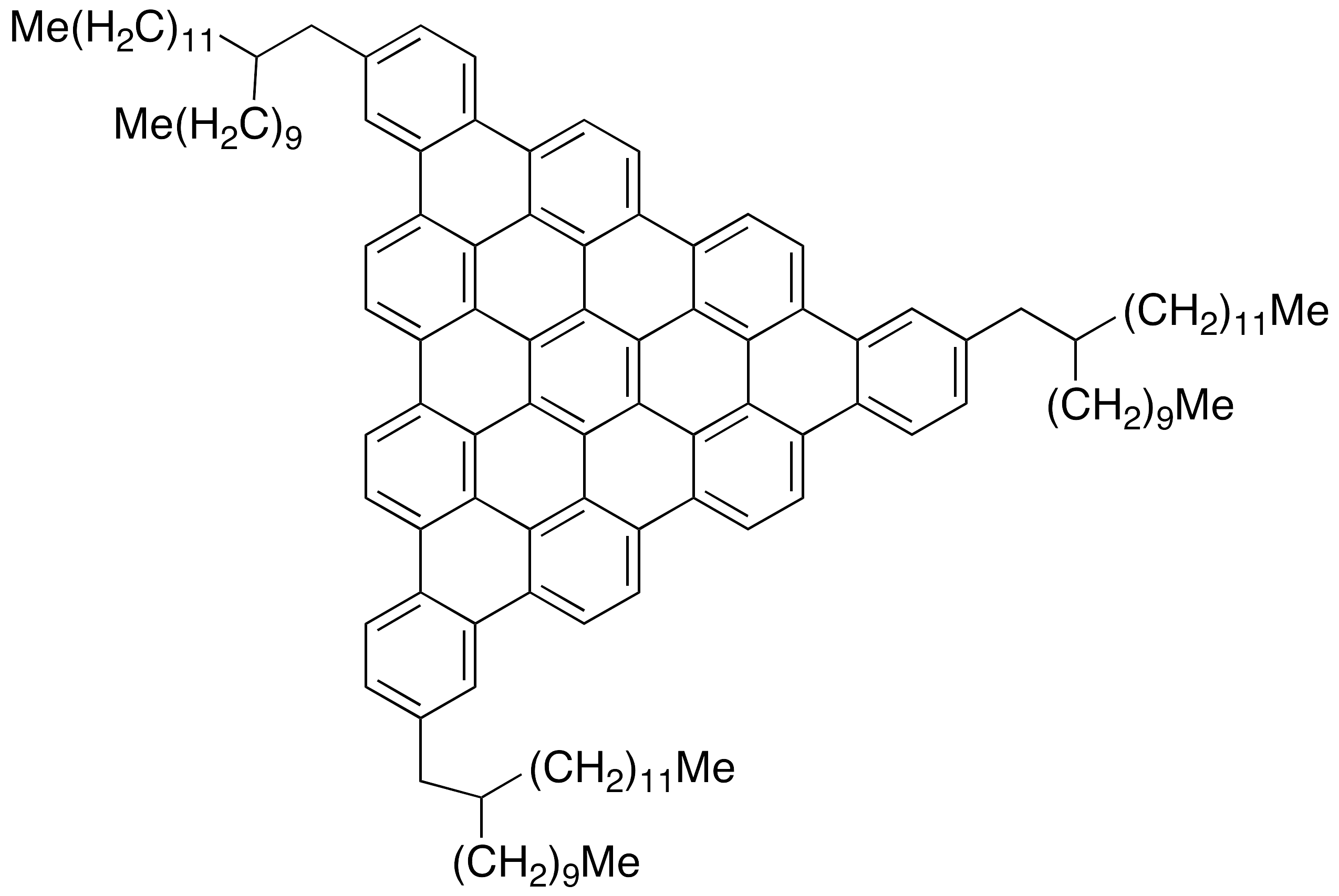 2,10,18-Tris(2-decyltetradecyl)-benzo[o]bistriphenyleno[2,1,12,11-efghi:2',1',12',11'-uvabc]ovalene