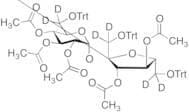 1,6,6’-Tri-O-tritylsucrose-d6 Pentaacetate