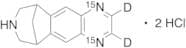 Varenicline-d2,15N2 Dihydrochloride